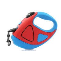 red blue dog leash qqpets