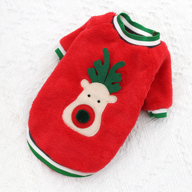 Cozy Reindeer Dog Sweater - Perfect Pet Christmas Apparel