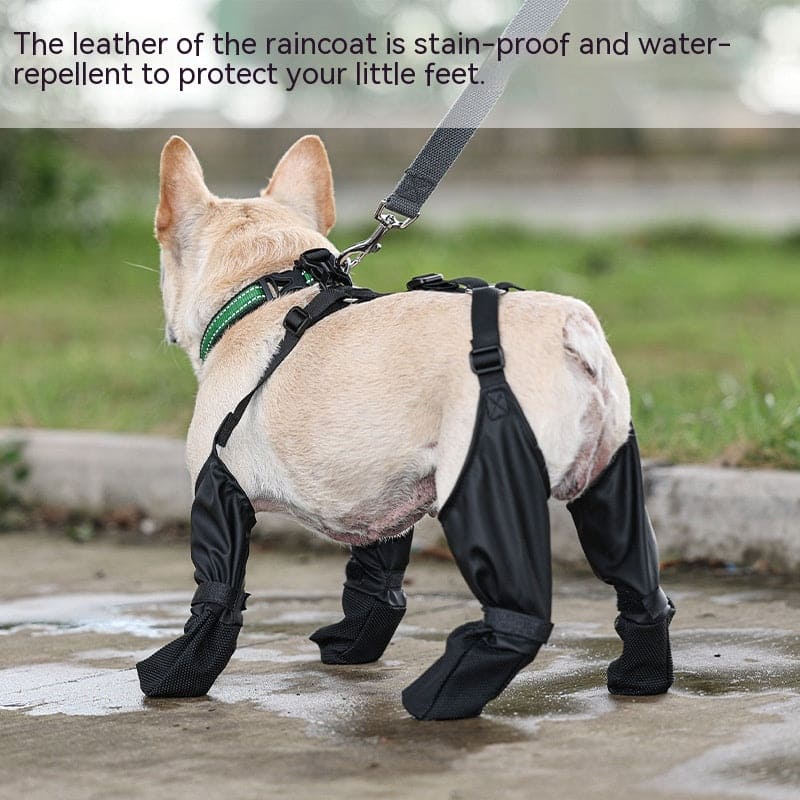 Waterproof Adjustable Dog Boots: Breathable, Dog Shoe Paw Protectors