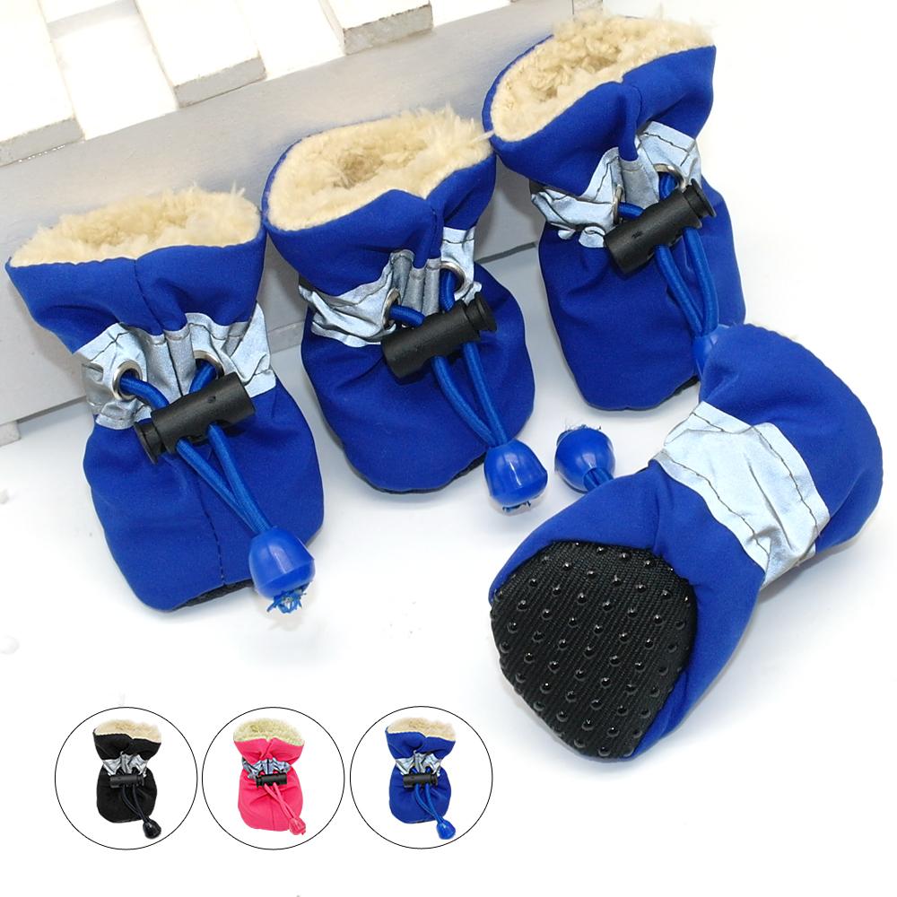 blue dog mittens draw string white background