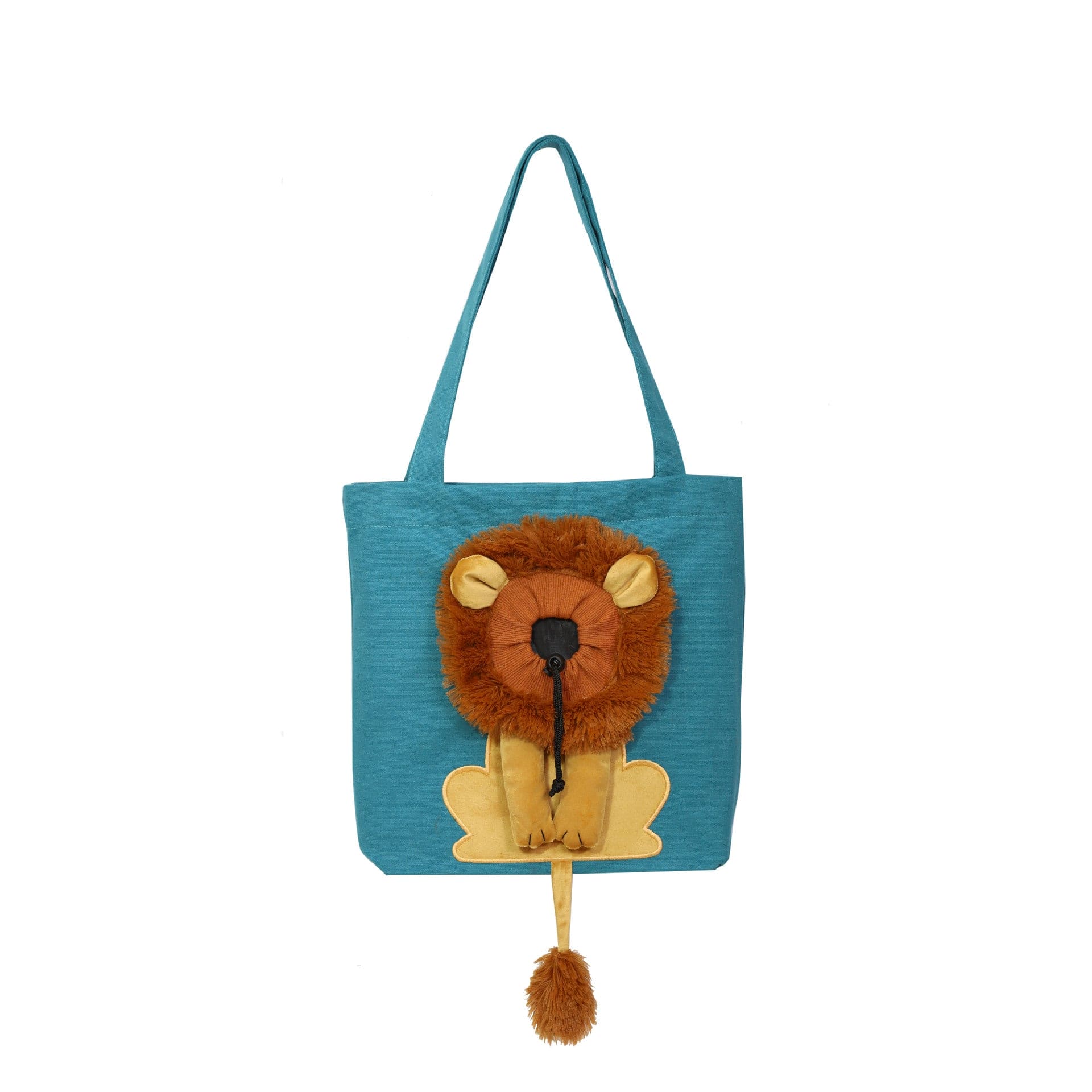 blue lion dog bag