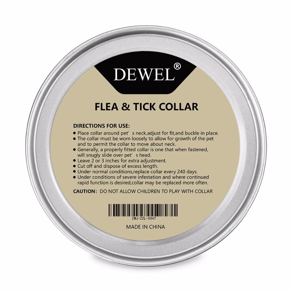 dewel flea tick collar instructons