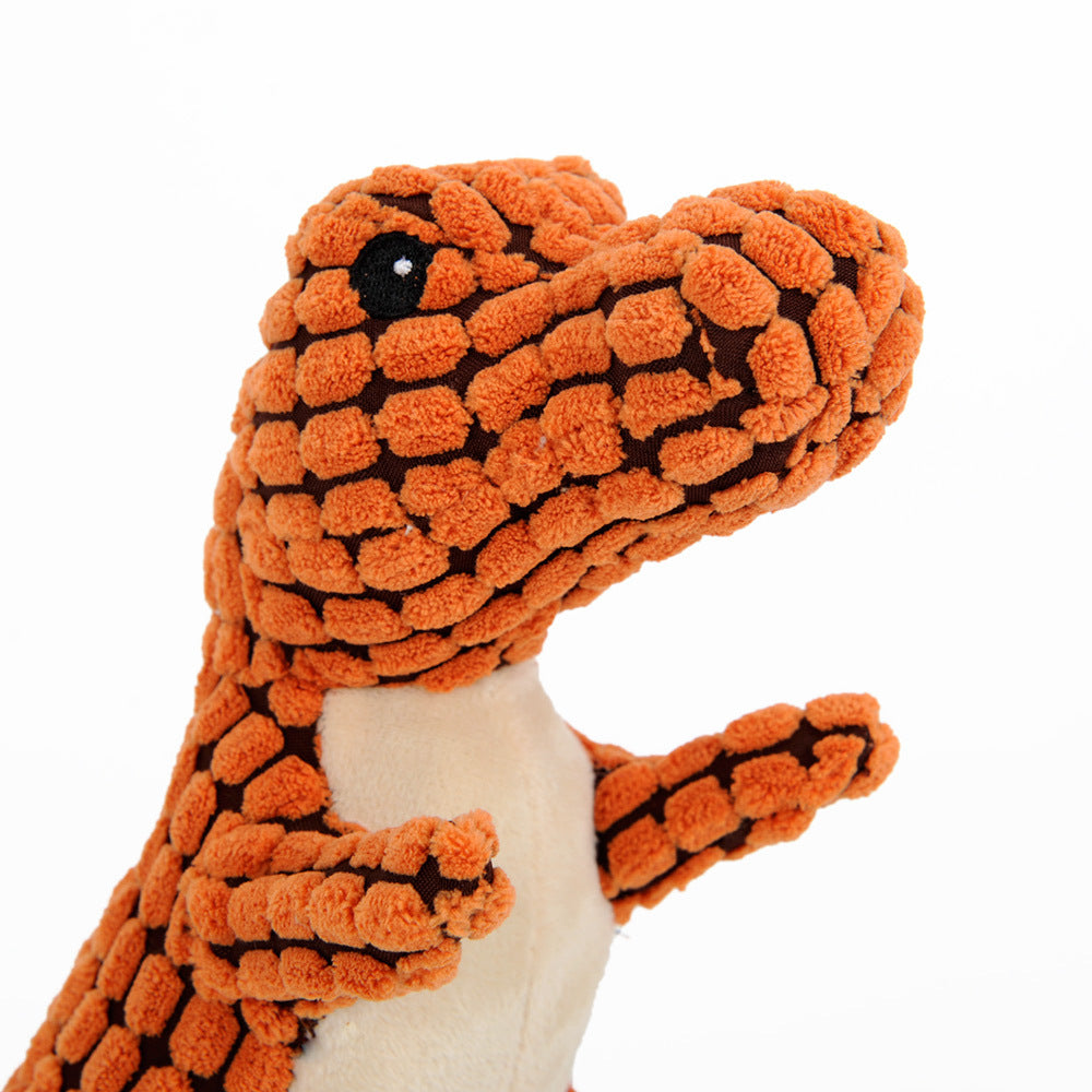 hoopet dinosaur dog toy little arms orange