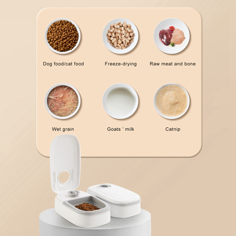 variety foods to go in pet food dispenser