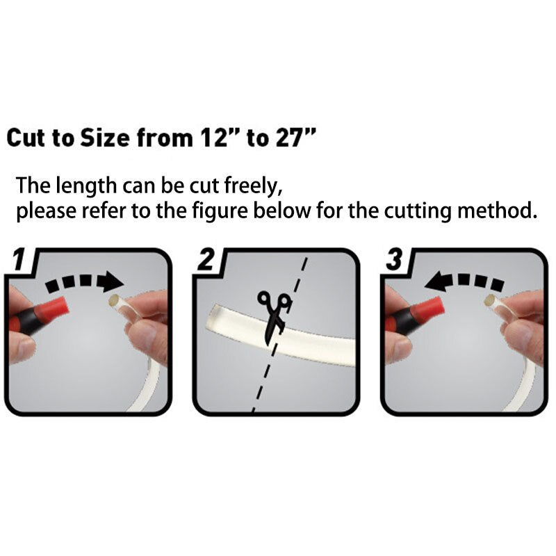 cut to size light collars