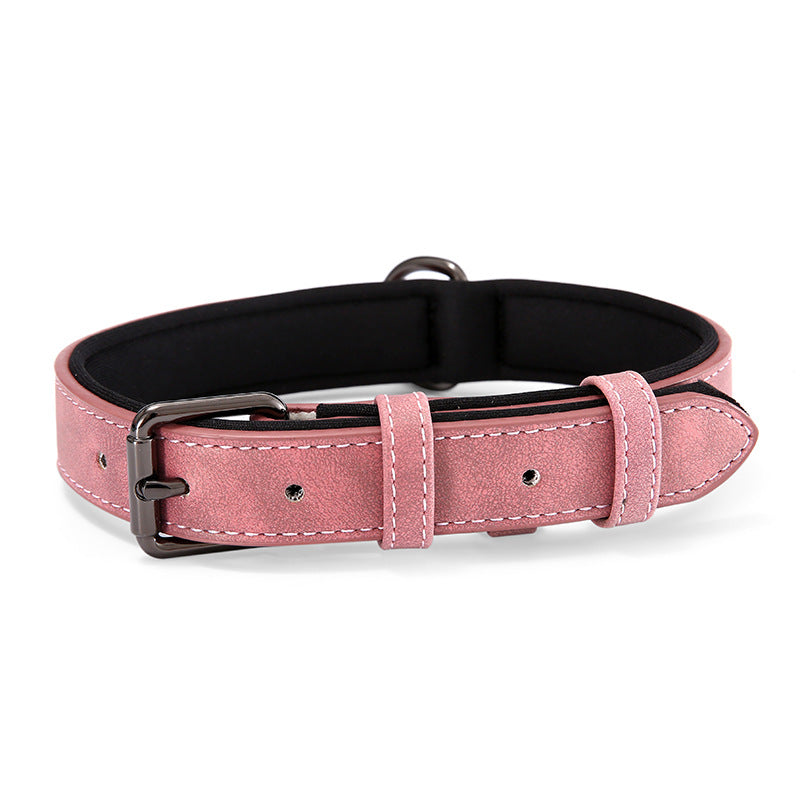 red maroon dog collar