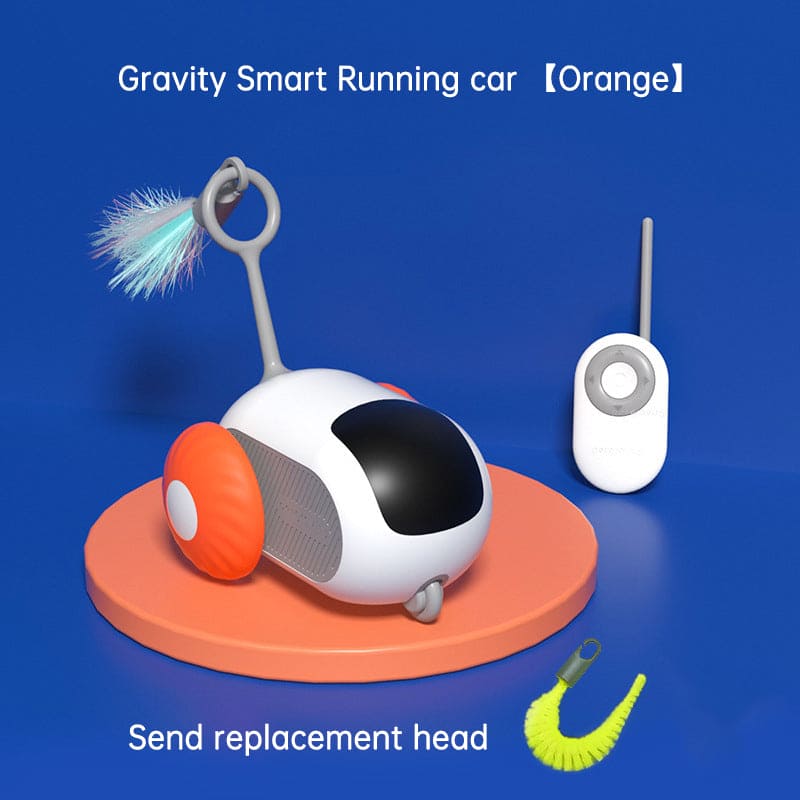 gravity smart running car orange