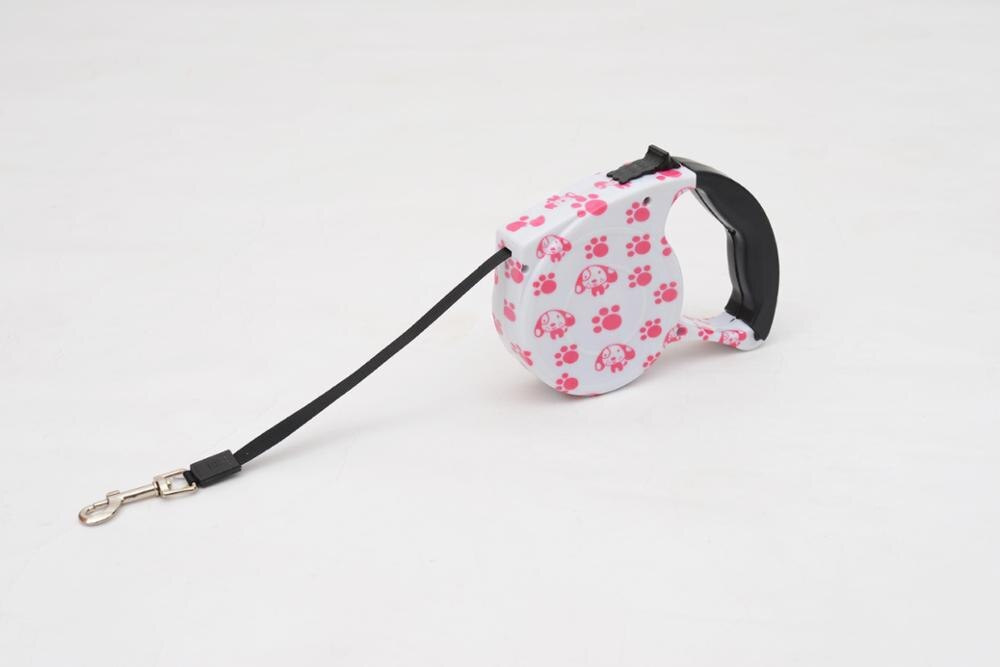 paw print pattern dog leash