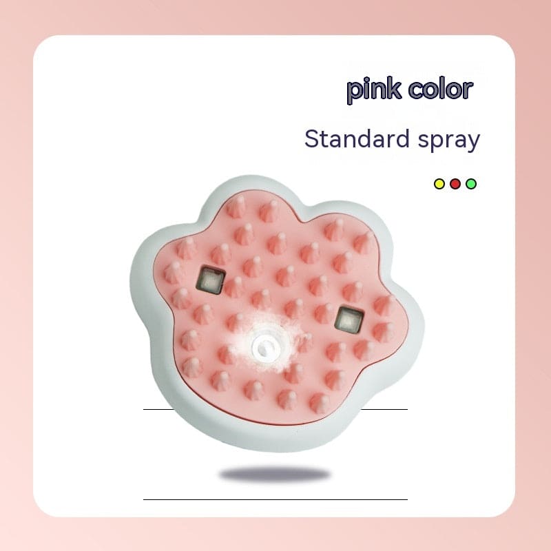 pink standard cat spa brush