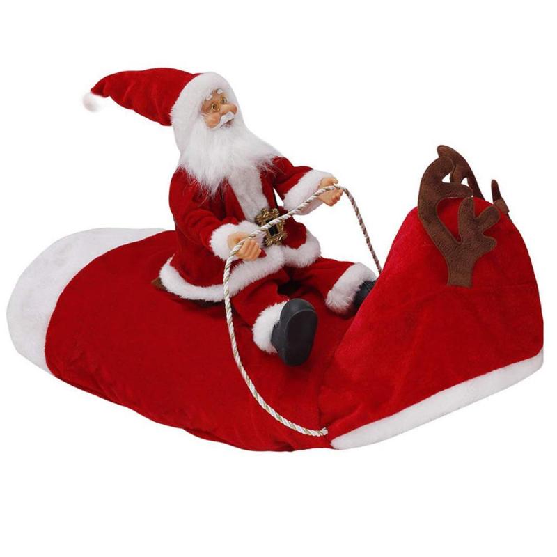 costume of santa on sleigh for dogs or other pets