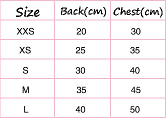 sizing chart for do sweater