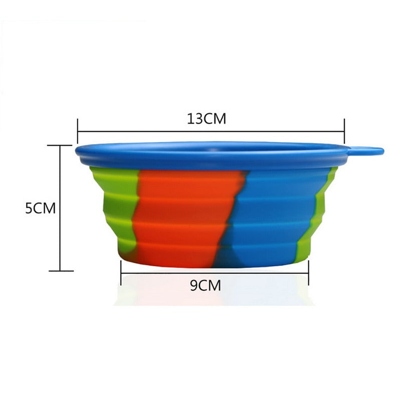 collapsible dog bowl sizing 