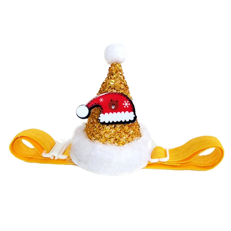 gold christmas hat santa hat