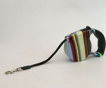 striped dog leash