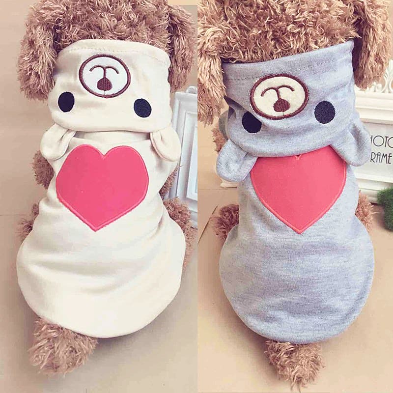 summer teddy bear costume shirt for dogs