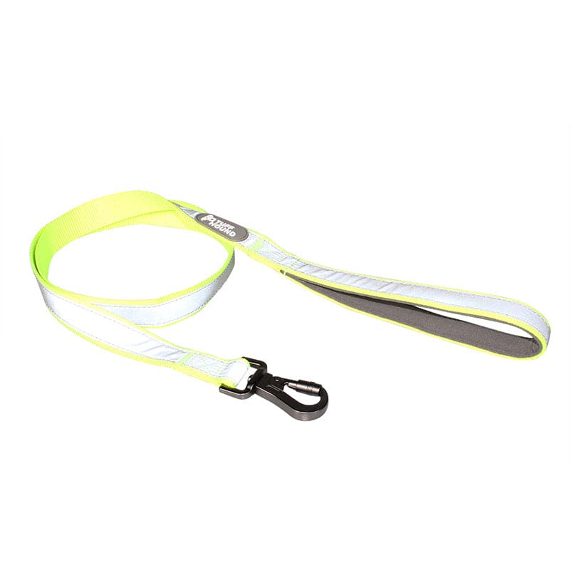 tuffhound yellow light collar leash